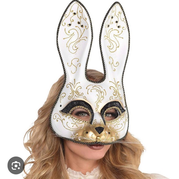 Halloween | Other | Bunny Face Mask | Poshmark